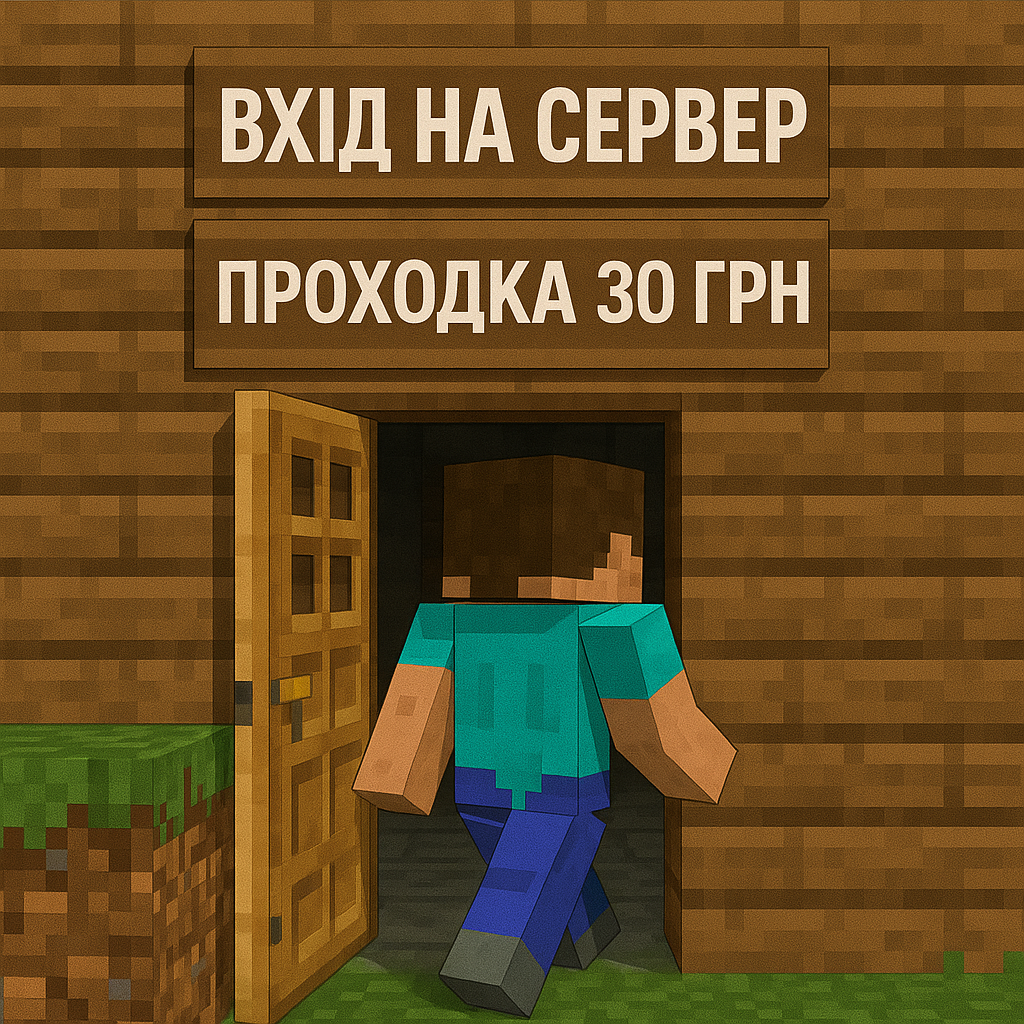 Ванильный Minecraft сервера DarkLegends с элементами анархии, приватами и аукционом